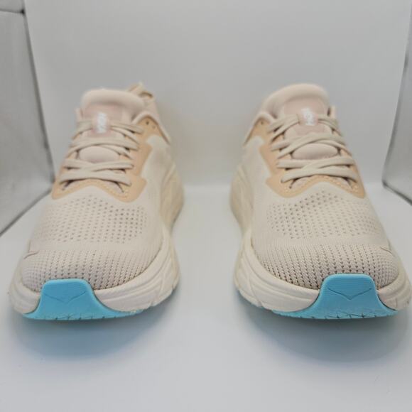 Hoka One One Arahi 7 Vanilla Cream Womens 9.5B Running Shoes Sneakers - Picture 4 of 12